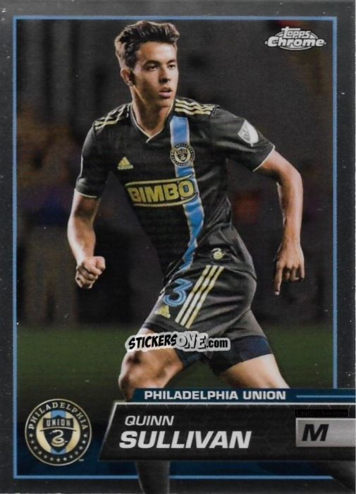 Figurina Quinn Sullivan - Chrome MLS 2023
 n. 107 - Topps