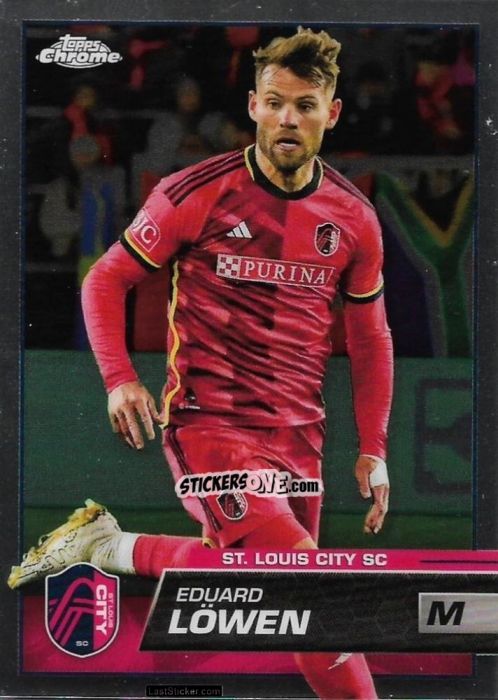 Cromo Eduard Löwen - Chrome MLS 2023
 n. 114 - Topps