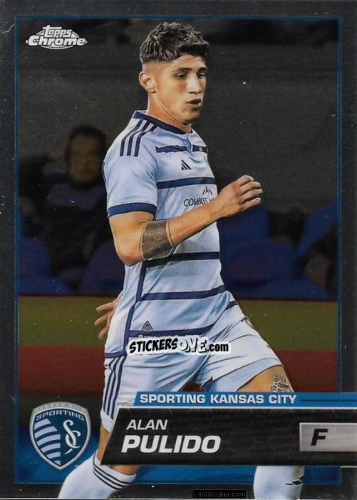 Figurina Alan Pulido - Chrome MLS 2023
 n. 123 - Topps