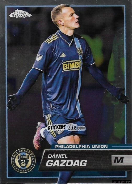 Sticker Dániel Gazdag - Chrome MLS 2023
 n. 148 - Topps