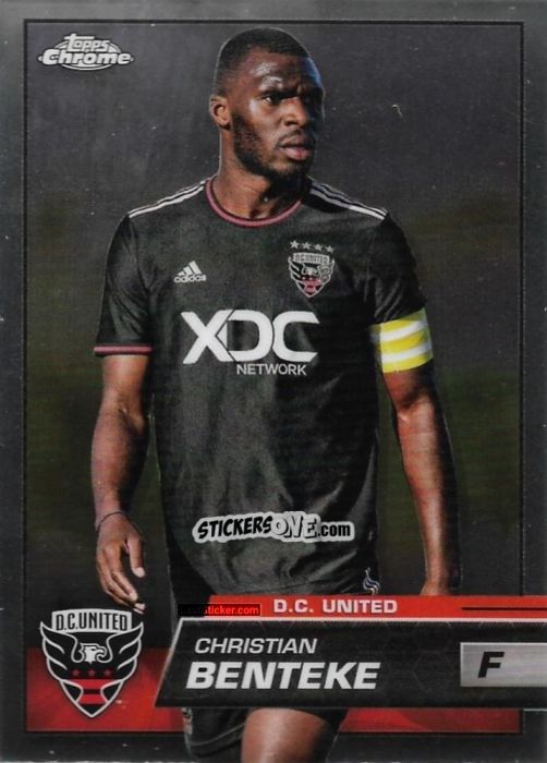 Sticker Christian Benteke - Chrome MLS 2023
 n. 156 - Topps