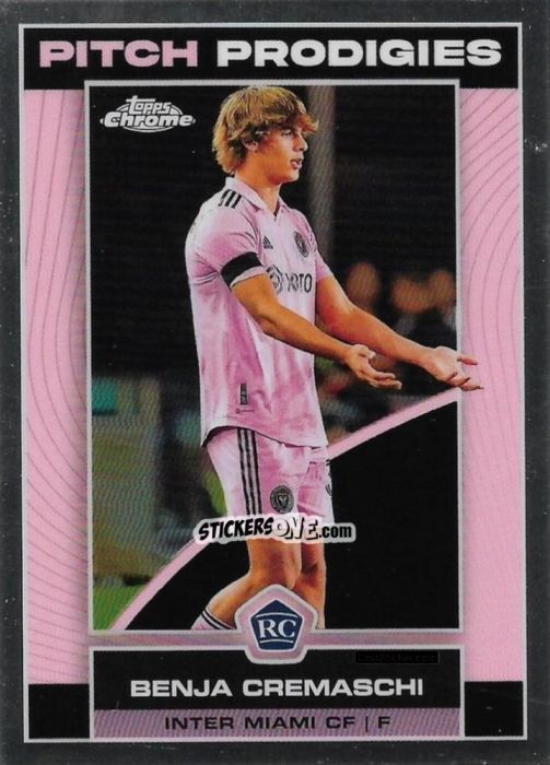 Sticker Benja Cremaschi - Chrome MLS 2023
 n. 173 - Topps