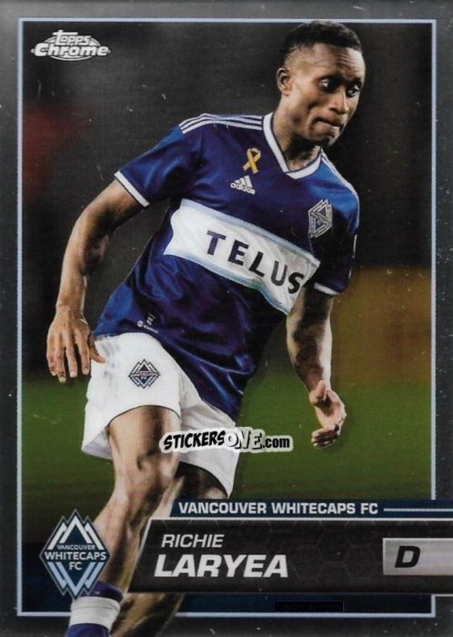 Cromo Richie Laryea - Chrome MLS 2023
 n. 8 - Topps