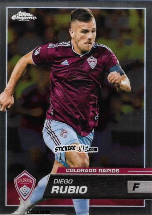 Figurina Diego Rubio - Chrome MLS 2023
 n. 39 - Topps