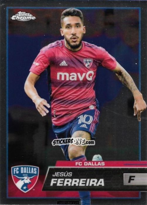 Cromo Jesús Ferreira - Chrome MLS 2023
 n. 41 - Topps