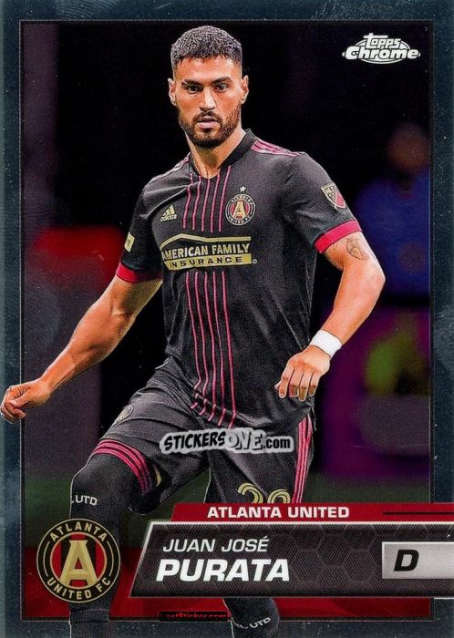 Cromo Juan José Purata - Chrome MLS 2023
 n. 51 - Topps