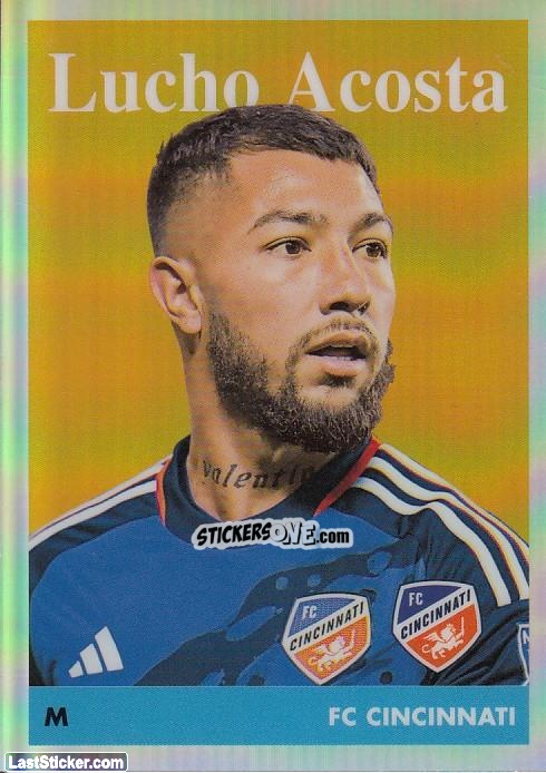 Sticker Lucho Acosta - Chrome MLS 2023
 n. 58T-2 - Topps
