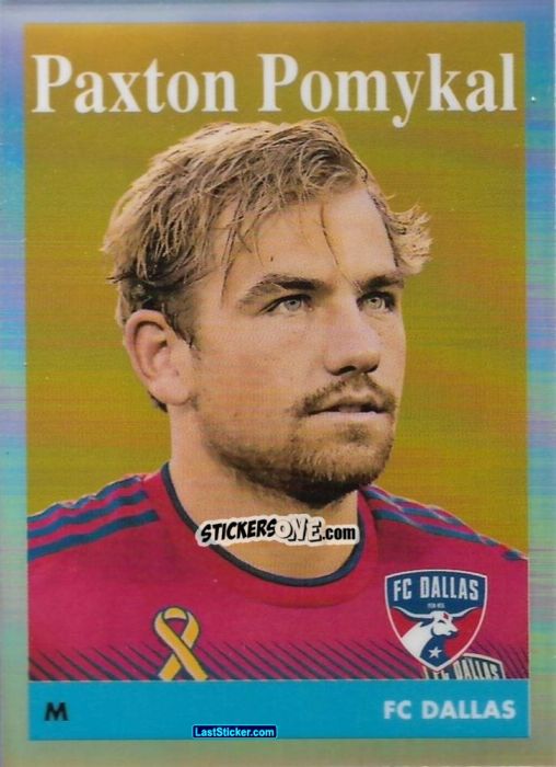 Figurina Paxton Pomykal - Chrome MLS 2023
 n. 58T-6 - Topps