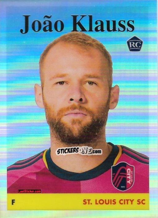 Cromo João Klauss - Chrome MLS 2023
 n. 58T-12 - Topps