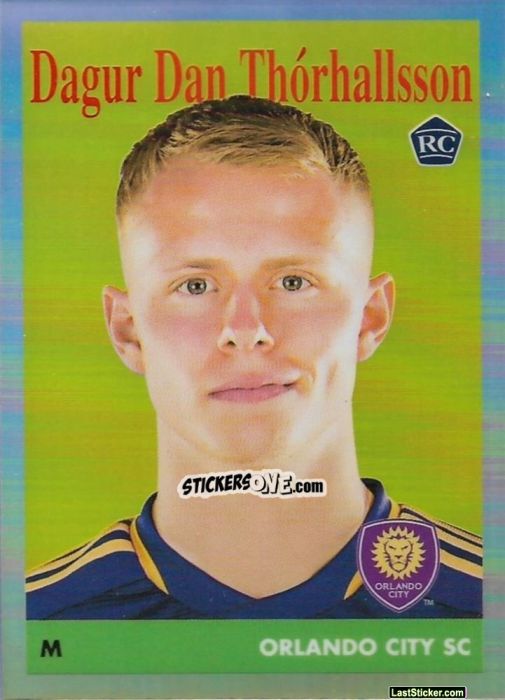 Sticker Dagur Dan Thórhallsson - Chrome MLS 2023
 n. 58T-23 - Topps