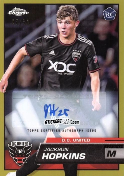Cromo Jackson Hopkins - Chrome MLS 2023
 n. AU14 - Topps