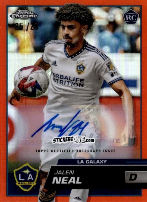 Sticker Jalen Neal - Chrome MLS 2023
 n. AU22 - Topps