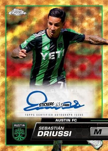 Figurina Sebastián Driussi - Chrome MLS 2023
 n. AU40 - Topps