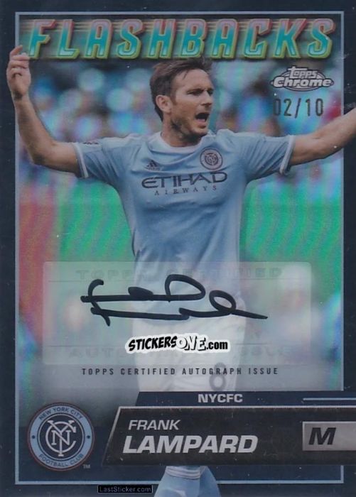 Figurina Frank Lampard - Chrome MLS 2023
 n. AU64 - Topps