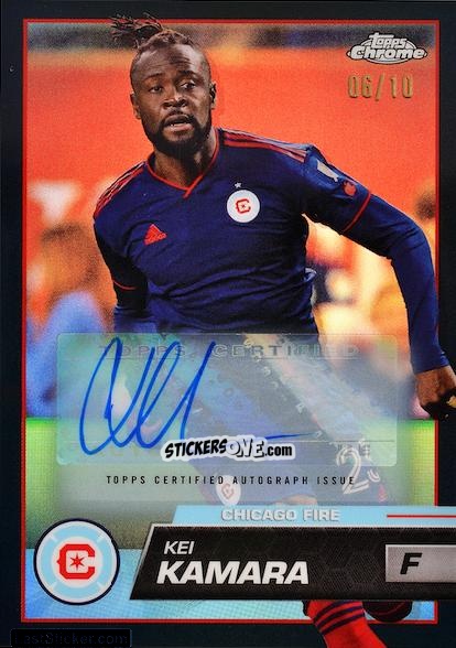 Figurina Kei Kamara - Chrome MLS 2023
 n. AU68 - Topps