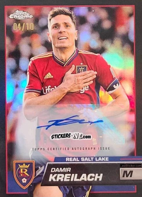 Cromo Damir Kreilach - Chrome MLS 2023
 n. AU80 - Topps