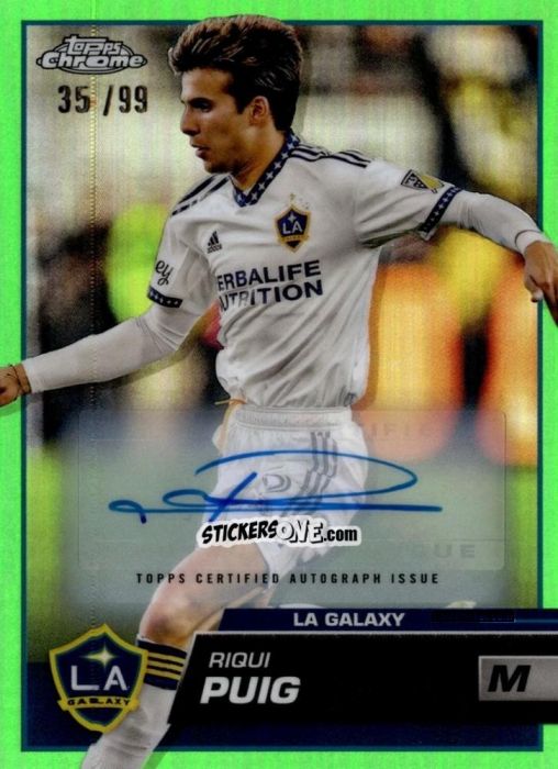 Sticker Riqui Puig - Chrome MLS 2023
 n. AU98 - Topps
