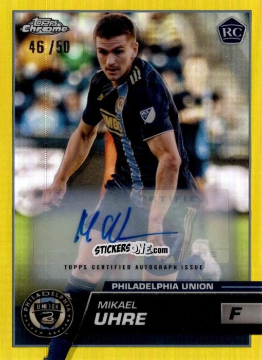 Sticker Mikael Uhre - Chrome MLS 2023
 n. AU125 - Topps
