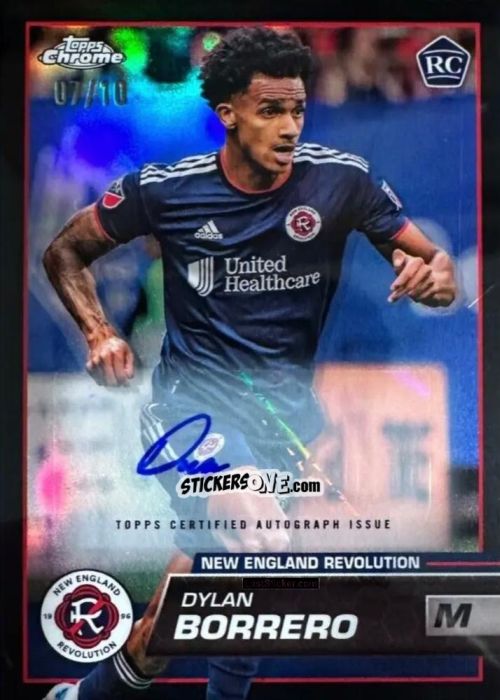 Figurina Dylan Borrero - Chrome MLS 2023
 n. AU126 - Topps