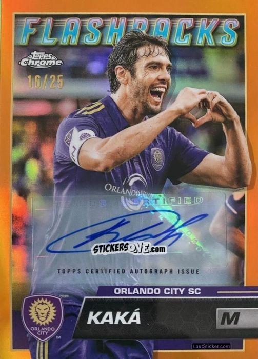 Cromo Kaká - Chrome MLS 2023
 n. AU145 - Topps