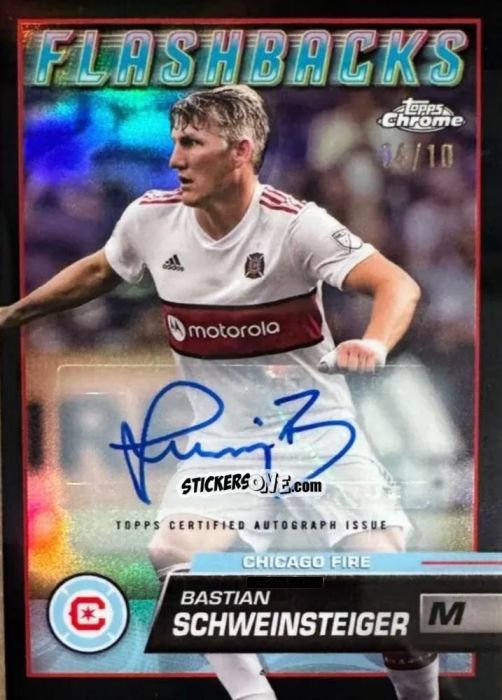 Cromo Bastian Schweinsteiger - Chrome MLS 2023
 n. AU155 - Topps