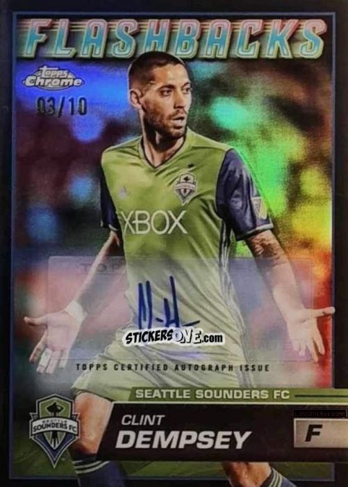 Cromo Clint Dempsey - Chrome MLS 2023
 n. AU157 - Topps