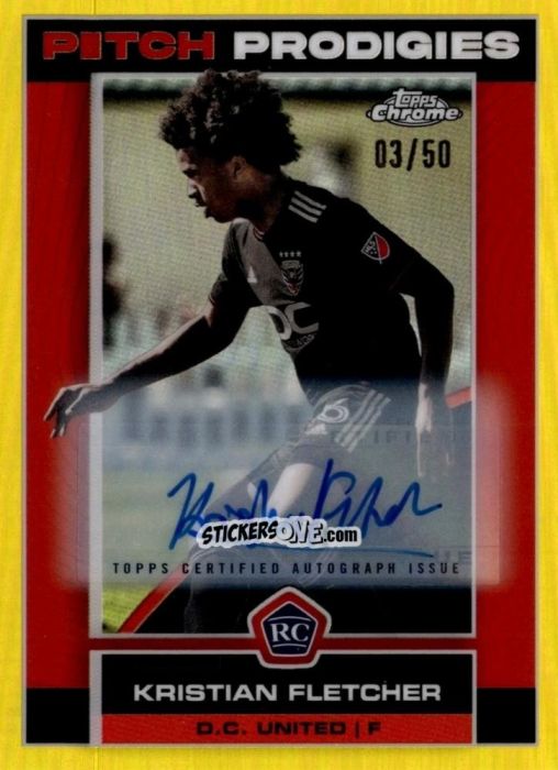 Cromo Kristian Fletcher - Chrome MLS 2023
 n. AU174 - Topps