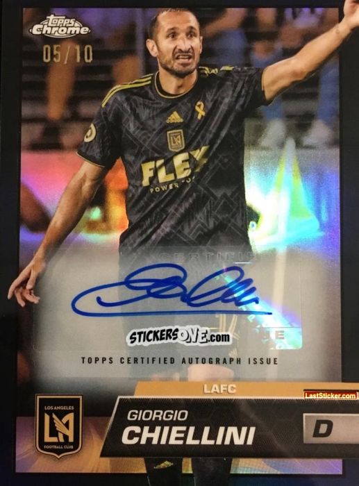 Sticker Giorgio Chiellini - Chrome MLS 2023
 n. AU188 - Topps
