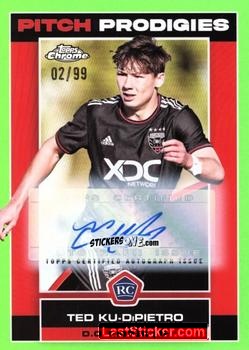 Cromo Ted Ku-DiPietro - Chrome MLS 2023
 n. AU192 - Topps