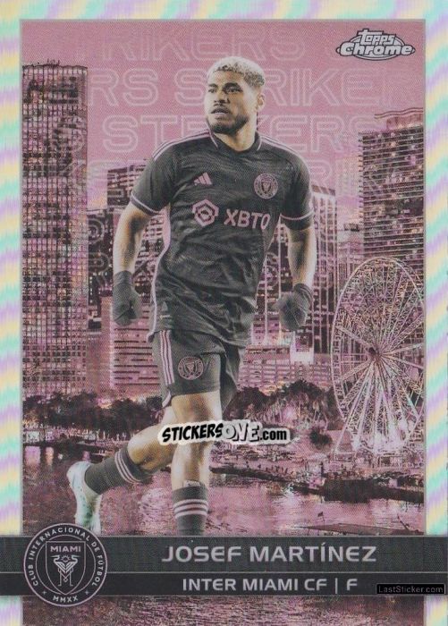 Cromo Josef Martínez - Chrome MLS 2023
 n. BCS-4 - Topps