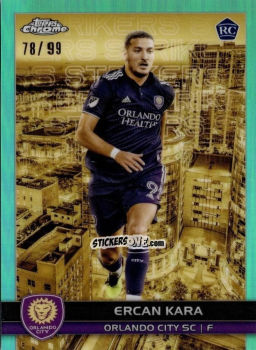 Sticker Ercan Kara - Chrome MLS 2023
 n. BCS-15 - Topps