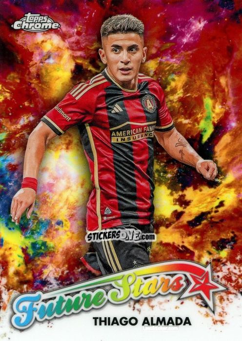 Sticker Thiago Almada - Chrome MLS 2023
 n. FS-5 - Topps