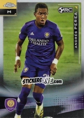 Sticker Andrés Perea - Chrome MLS 2021
 n. 103 - Topps