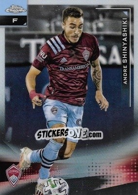 Figurina Andre Shinyashiki - Chrome MLS 2021
 n. 105 - Topps
