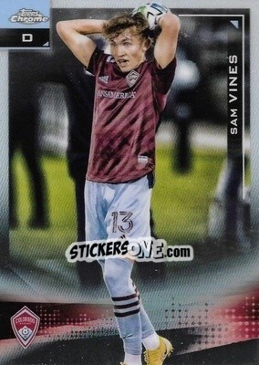 Figurina Sam Vines - Chrome MLS 2021
 n. 122 - Topps