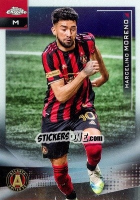 Sticker Marcelino Moreno - Chrome MLS 2021
 n. 123 - Topps