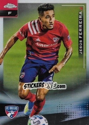 Cromo Jesús Ferreira - Chrome MLS 2021
 n. 124 - Topps