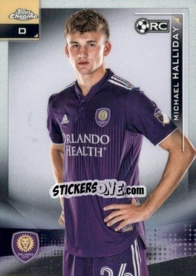 Sticker Michael Halliday - Chrome MLS 2021
 n. 130 - Topps