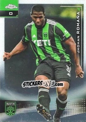 Figurina Jhohan Romana - Chrome MLS 2021
 n. 133 - Topps