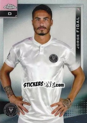 Figurina Jorge Figal - Chrome MLS 2021
 n. 141 - Topps