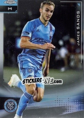 Sticker James Sands - Chrome MLS 2021
 n. 143 - Topps
