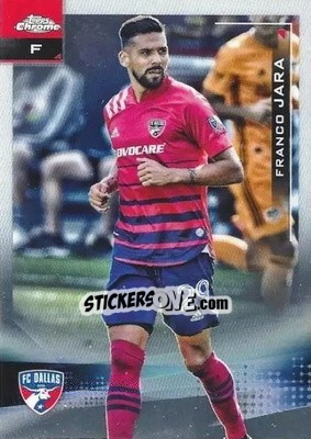 Cromo Franco Jara - Chrome MLS 2021
 n. 149 - Topps