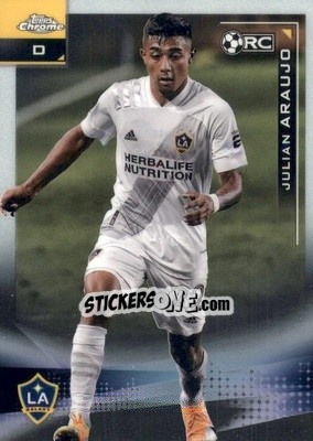 Sticker Julian Araujo - Chrome MLS 2021
 n. 154 - Topps