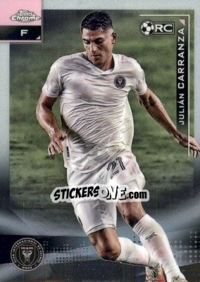 Sticker Julian Carranza - Chrome MLS 2021
 n. 155 - Topps