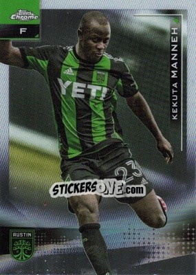 Figurina Kekuta Manneh - Chrome MLS 2021
 n. 158 - Topps
