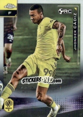 Sticker Jhonder Cadiz - Chrome MLS 2021
 n. 167 - Topps
