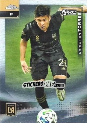 Cromo Christian Torres - Chrome MLS 2021
 n. 168 - Topps