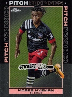 Cromo Moses Nyeman - Chrome MLS 2021
 n. 176 - Topps