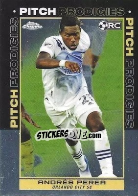 Sticker Andrés Perea - Chrome MLS 2021
 n. 179 - Topps