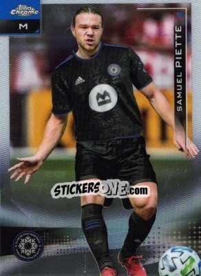 Figurina Samuel Piette - Chrome MLS 2021
 n. 180 - Topps